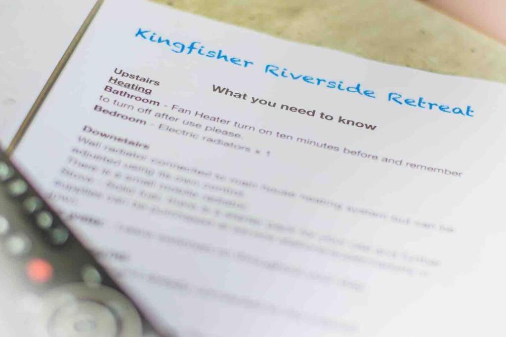 Kingfisher Riverside Retreat Kenmare Exteriér fotografie